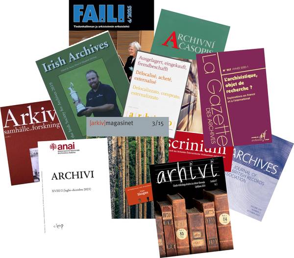 Vorschaubild Europäische Archivzeitschriften