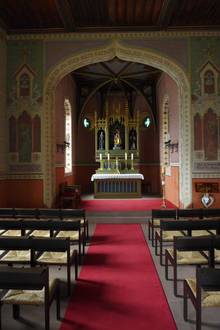 Quelle: Johannes Wittekind Bild Innenansischt Klingelkapelle St. Marien, Gernsbach